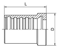 00421 DIN20023 4SH 软管剥内外胶套筒